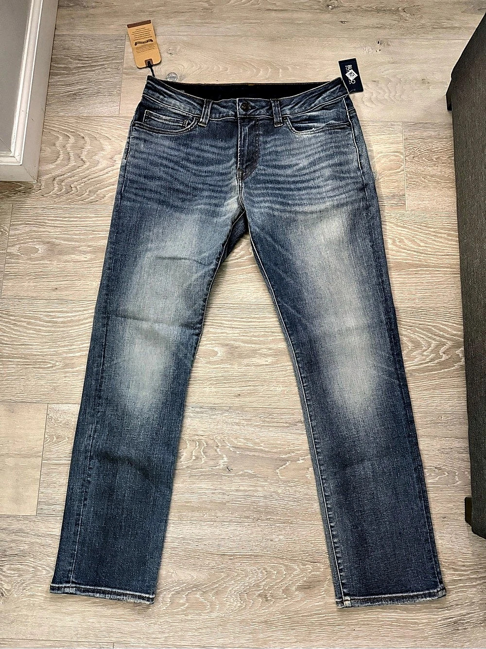 Buffalo David Bitton Slim Ash Slim in Blue Waist 33/30 NWT